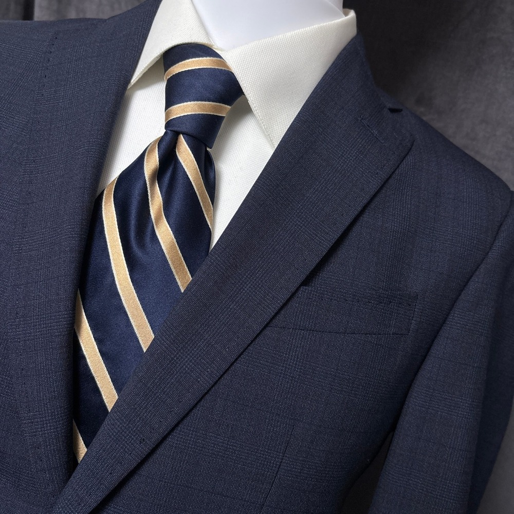 Ted Baker Endurance Sport Coat 36S Blue Glen Plaid Wool Jay CT Canada Classic